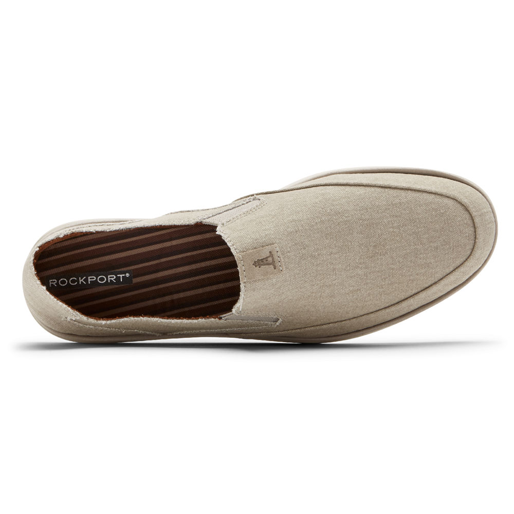 Slip-Ons Rockport Hombre Mexico - Austyn Beige - FLGPB5769